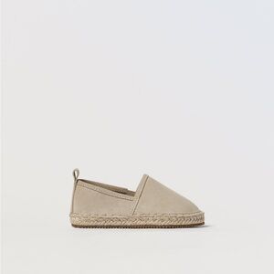NWT ZARA LEATHER ESPADRILLES
